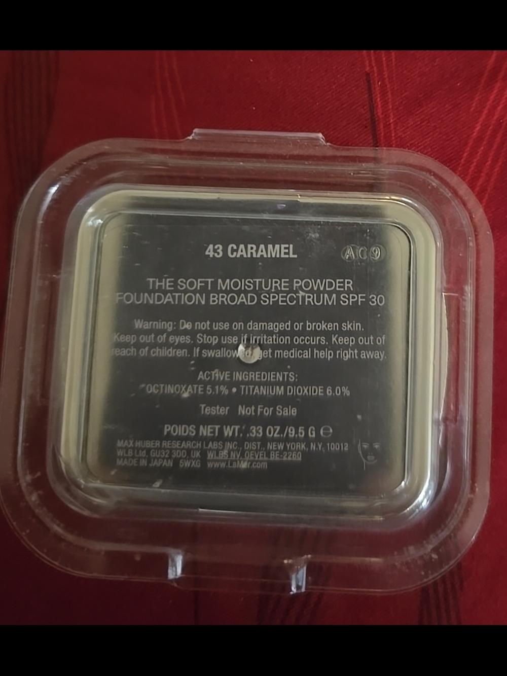 La Mer The Soft Moisture Powder Foundation SPF 30 - 43 Caramel (brown)